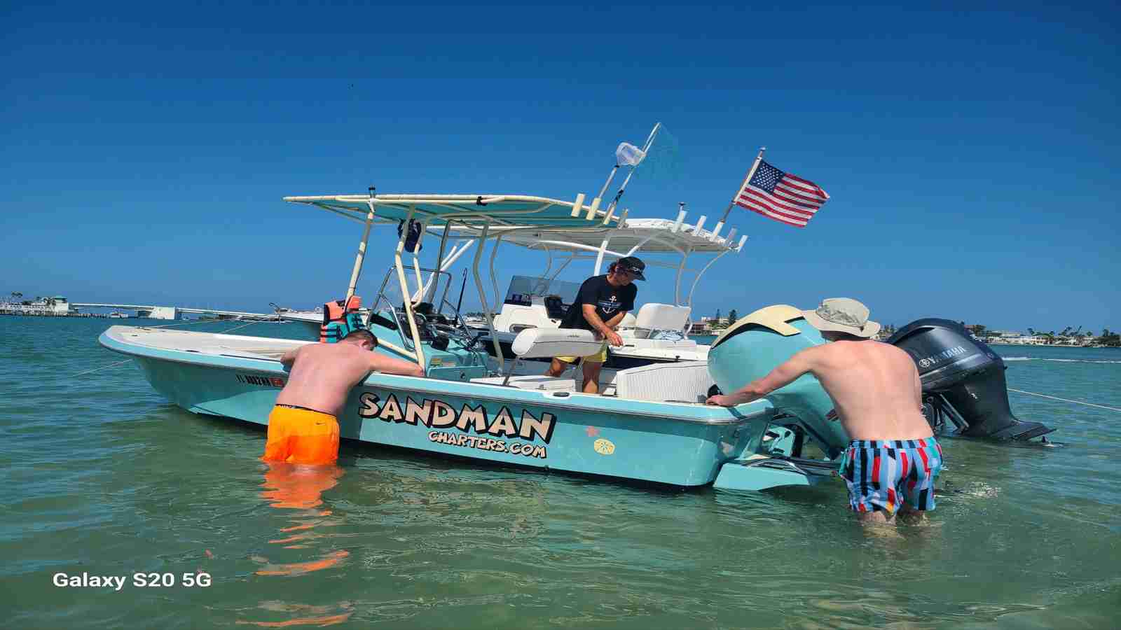 sandmanchartersjohnspass3 Johns Pass Sandbar Party Boat Tour